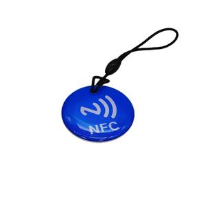 NFC epoksi etiketi NTAG2 213 215 216 Mini NFC elektronik etiket 13.56MHz erişim kontrolü anahtar kartı PVC ve Metal malzeme - Product Image 5