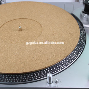 Sous-verres pour disques vinyles <span class=keywords><strong>33</strong></span> <span class=keywords><strong>tours</strong></span>, 12 pouces, en liège antistatique et caoutchouc de liège - Product Image 6