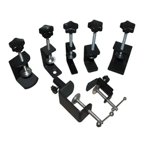 Soporte adaptador de montaje para pantalla de escritorio, abrazaderas C ajustables de Metal - Product Image 2