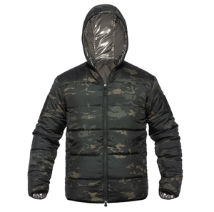 Vestes de chasse en duvet isolées personnalisées DFJ01, imperméables, thermiques, coupe-vent, pour zones froides, vente en gros, hiver, extérieur, en coton chauffant - Product Image 1