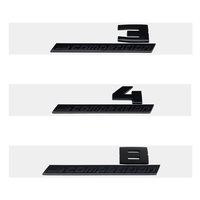 Autocollants de lettres 3D en ABS pour la décoration de voiture, autocollant M Competition pour M1-M6 E39/E46/E90/E60/F10/F30