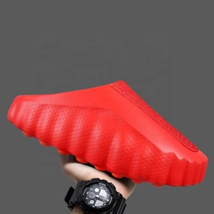 Zuecos para Hombre, Transpirables, de Verano, con Punta Abierta, Suela Suave de EVA, Antideslizantes, con Suela de Goma, Zapatos Casuales - Product Image 5