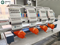 Vente d'usine GALAXY - Machine à broder industrielle à 4 têtes, 12/15 aiguilles, Barudan Tajima