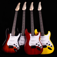 STARWAY E284 Cheapest Basswood Bass Electric Guitar 6 Strings Guitar Music Instrument for Beginner or Performance