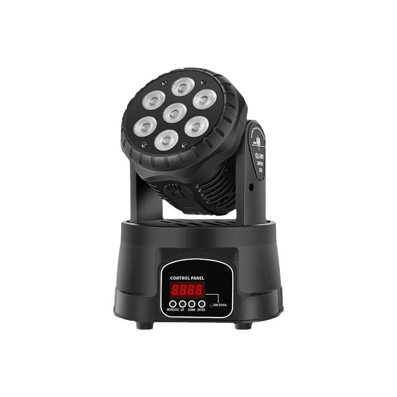 Nouveau personnaliser Rgbw Mini lumières de scène mobile Dmx Dj Disco lumières activé par le son lavage Dmx contrôleur lumière de scène Led 2024