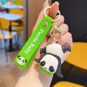 Soododo Pendentif en silicone mignon à faire soi-même, poupée <span class=keywords><strong>anime</strong></span>, porte-clés, souvenir, cadeau pour femmes, décoration de sac et de voiture - Product Image 5