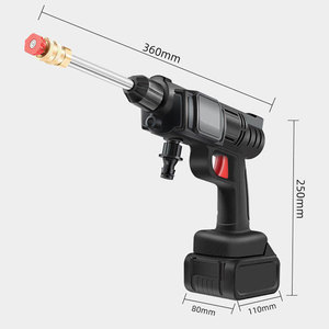 <span class=keywords><strong>Pistolet</strong></span> à eau <span class=keywords><strong>haute</strong></span> <span class=keywords><strong>pression</strong></span> 48V Power Wireless domestique électrique multifonctionnel spécial artefact <span class=keywords><strong>batterie</strong></span> au lithium lavage de voiture jardin - Product Image 6