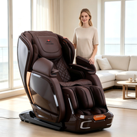 Fauteuil de massage ergonomique chauffant et vibrant compact pour coin lecture et détente de chambre à coucher