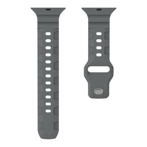 Bracelet en silicone sportif pour Apple Watch S1-8 Ultra avec boucle en acier inoxydable, bracelet de montre 49 mm - Product Image 6