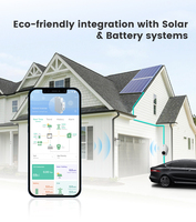 Cargador de coche eléctrico V2G EV carga doméstica caja de pared residencial cargador de CA solar bidireccional EV 7kW 32A
