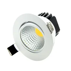 5W 7W 10W 12W 15W 20W özelleştirilmiş döküm alüminyum tavan ışık derin delik fincan Anti parlama gömme LED Downlight