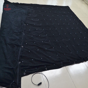 Tùy chỉnh <span class=keywords><strong>P10</strong></span> RGB <span class=keywords><strong>LED</strong></span> Video Rèm cho DJ gian hàng sân khấu Tường Backdrop màn hình với DMX512 điều khiển IP65 - Product Image 5