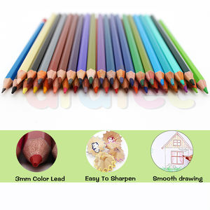Crayons de couleur en bois d'origine, 12+1, 24+2, 36+3 couleurs, avec <span class=keywords><strong>taille</strong></span>-<span class=keywords><strong>crayon</strong></span> gratuit, dans une boîte en papier personnalisée - Product Image 6