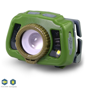 Super Bright Rechargeable Zoom LED Head <strong>Light</strong> Head Lamp <strong>Headlamp</strong> for Camping Hiking Running Outdoor Lighting - Product Image 4