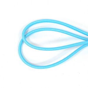 Round Elastic Cord 3mm 5mm 6mm 8mm 10mm Polyester Fabric Bungee Cord Adjustable Drawstring Shock Cord - Product Image 5