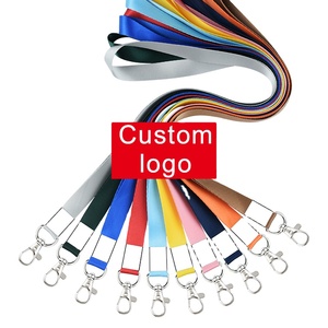 2025 Promotional Nylon Woven Sublimation Printed Retractable Breakaway Phone case Neck Strap Lanyard String With logo Custom