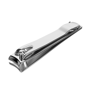 Coupe-ongles à tête plate en acier inoxydable, couleur et taille personnalisées, pour doigts et orteils, outil de manucure et pédicure, marque privée, vente en gros - Product Image 1