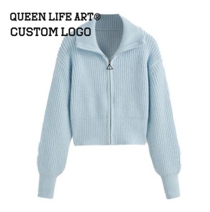 Set maglione con logo personalizzabile per donna autunno e inverno autunno maglione scozzese set maglione casual da donna <span class=keywords><strong>su</strong></span> - Product Image 5