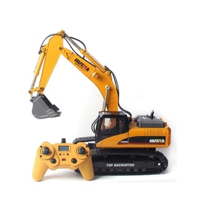 Huina Máy Xúc Điều Khiển Từ Xa 1580 Xe Tải Điều Khiển Từ Xa 23Ch Hợp Kim Hoàn Toàn Máy Điều Khiển Vô Tuyến 2.4G Đồ Chơi Xe Hơi Bằng Kim Loại Cho Bé Trai Phiên Bản Mới Nhất - Product Image 1