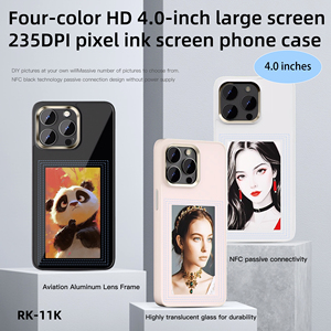 Coque de téléphone intelligente à projection arrière E-Ink pour téléphone, affichage instantané des photos <span class=keywords><strong>sur</strong></span> la <span class=keywords><strong>couverture</strong></span> arrière de l'écran d'encre pour téléphone - Product Image 5