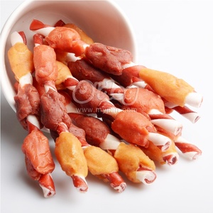 Pollo, pato y pollo Natural, Triple sabor, Rawhide Kabobs, comida para perros, aperitivos - Product Image 3