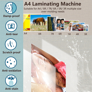 Xl261 văn phòng A4 nóng/lạnh Laminator A5/A6 điện giấy cán máy ảnh tự động đồ thị cán máy - Product Image 6