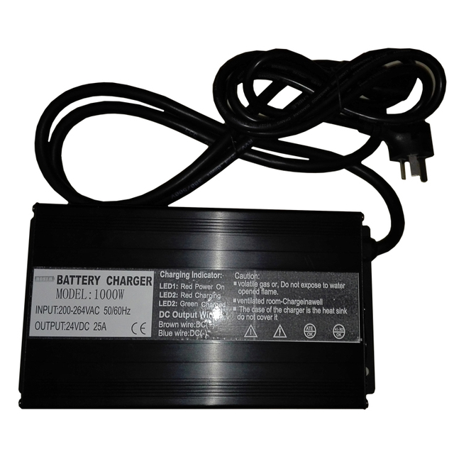 72V Lead Acid/Lithium Ion Battery Charger 10A 12V Smart DC 1000W for Electric Tool Industrial Use