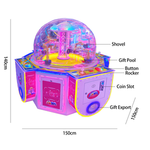 Tùy Chỉnh Mini Cho Gacha Viên Nang Đồ Chơi Kid Của Snack Kẹo Xoắn Máy Đồng Tiền Hoạt Động Nhỏ Bán Hàng Tự Động Giải Trí Arcade Trò Chơi Máy - Product Image 2