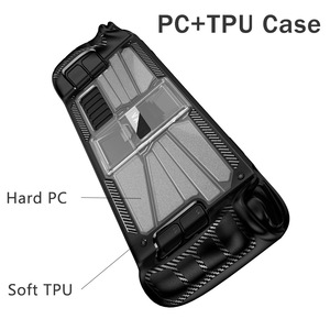 Protective <strong>Case</strong> for <strong>Steam</strong> <strong>Deck</strong> Game Console PC+TPU Soft &amp; Hard Anti-fall Silicone <strong>Case</strong> with Bracket Shell for <strong>Steam</strong> <strong>Deck</strong> - Product Image 2