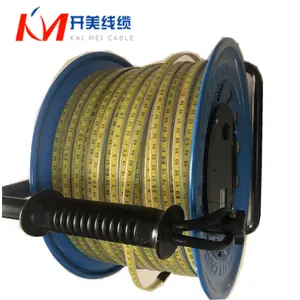 30 50 100 200 300 500m Ruler Steel Tape Cable Sounder Deep Water Level Indicator