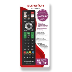 Superior Universal Remote <b>Control</b> For Panasonic <b>Tv</b> With Viera Tools And Smart Features - Product Image 2