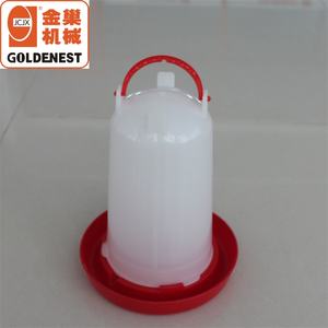 เครื่องให้น้ำสัตว์แบบใช้มือ ทนทาน ทำจากพลาสติก สำหรับไก่เนื้อ ไก่พันธุ์ ลูกไก่แรกเกิด ฟาร์มเลี้ยงไก่ในบ้าน - Product Image 4