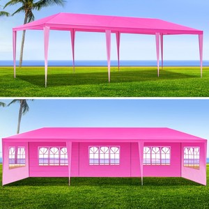 10x30FT Modern Wedding Party Canopy <b>Tent</b> Outdoor Event Gazebo 8 Removable Sidewalls Waterproof Eco-Friendly Metal <b>Frame</b> Shelter - Product Image 3