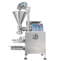 Machine automatique multifonctionnelle pour la fabrication de Baozi, de boulettes de soupe vapeur et de samosas, idéale pour les boulangeries et les commerces de petit-déjeuner.