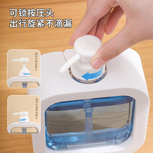 Liquid Soap Dispenser White Pump Head Large Capacity For Hand Soap Dishwashing Liquid Shampoo Body Wash - Product Image 2