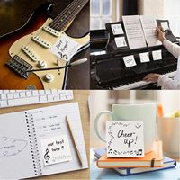 Notas Adhesivas Personalizadas de Alta Calidad con Diseños de Dibujos Animados Lindos, Fáciles de Despegar, Fuerte Adhesión, Etiquetas Personalizadas