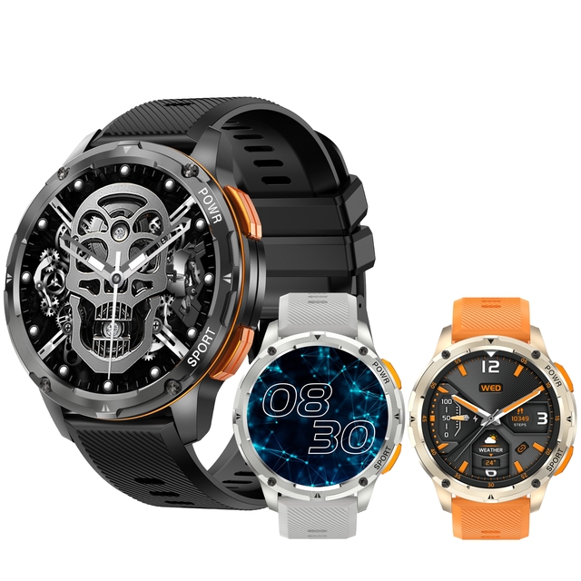 1.43 Inch AMOLED Display GPS Navigation IP67 Waterproof Men's and Women's Smartwatch with Health Monitoring & Talking Features