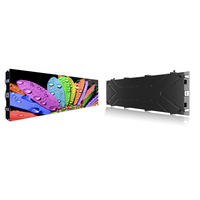 Panel LED Modular Delgado Fijo para Interiores P3.91 de 1000x250mm, Pantalla de Visualización para Montaje en Pared para Uso en Ascensores