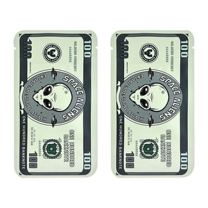 Custom Printing Logo Big Size Mylar Aluminum Foil Zipper Top Recycled <b>Materials</b> Food <b>Packaging</b> Glossy Drink Bag - Product Image 6