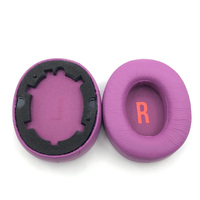 Coussinets d'oreille confortables pour écouteurs JBL JR 460NC, remplacement facile, en cuir protéiné et mousse à mémoire de forme