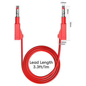 קצ 'י p1052 נחושת נשלף בננה 4 מ "מ תקע בננה תקע כוח רב-טימטר - Product Image 2