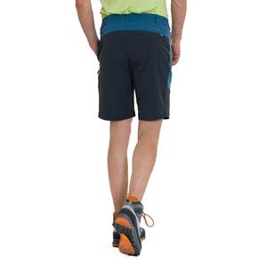 Pantaloncini da basket in poliestere da uomo con tessuto elastico in vita al ginocchio con decorazioni con loghi disponibili in XXS to 2XL - Product Image 3