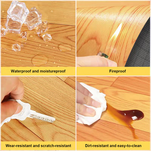 Échantillon gratuit de carrelage en vinyle PVC auto-adhésif à dos sec, résistant à l'eau et à l'usure, épaisseur 1,2 mm, personnalisable - Product Image 2