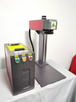 Machine de marquage laser à fibre JPT RAYCUS 20w 50w 100w avec dispositif rotatif et convoyeur pour le marquage des métaux et des plastiques