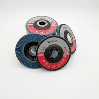 Disque à lamelles en zircone 115mm 125mm Grain 36-240 Prix direct usine depuis 17 ans pour la fabrication et le polissage des métaux
