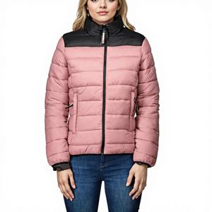 Chaquetas Acolchadas para Mujer 100% Poliéster, Cortavientos, Sostenibles, Ligeras - Product Image 1