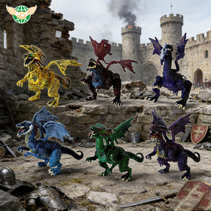 DIY Assembly Hell <strong>Dragon</strong> <strong>Eggs</strong> Toys 12 Pack Dinosaur <strong>Eggs</strong> Blind Box Plastic Assembly Dinosaur Models Toy - Product Image 5