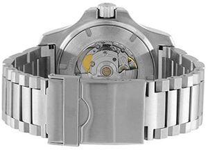 Reloj Automático OEM con Correa Plateada, Reloj de Moda con Esfera Azul para Hombre - Product Image 5