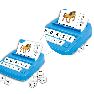 Popolare lettera di ortografia giocattolo per bambini <span class=keywords><strong>parole</strong></span> di plastica incantesimo <span class=keywords><strong>gioco</strong></span> 2 <span class=keywords><strong>In</strong></span> 1 educativo Flashcard apprendimento <span class=keywords><strong>gioco</strong></span> abbinamento alfanumerico - Product Image 4