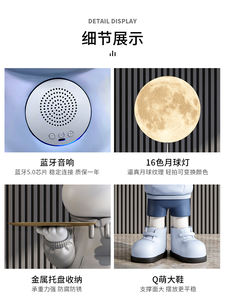 Sofá de resina de oso violento grande, mesa auxiliar, decoración del hogar de lujo para sala de estar, regalo de inauguración de <span class=keywords><strong>la</strong></span> casa con tema de Arte - Product Image 4